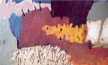 Paisaje trans. del desierto - 180x100cm. Óleo Lienzo - 2001- VENDIDO